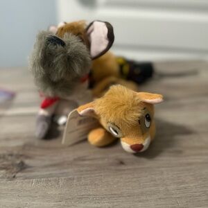 Disney Oliver and Company Beanies: Oliver and Dodger